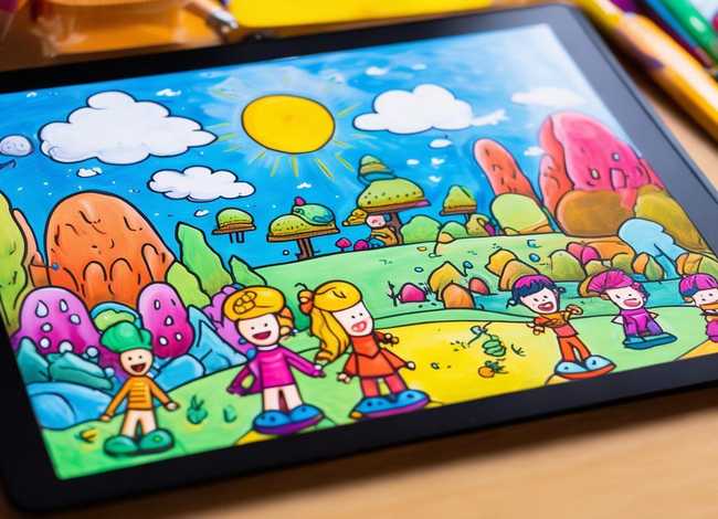 儿童漫画故事手绘板；少儿漫画手绘小故事