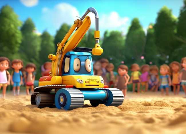 幼儿挖掘机动画视频小故事片 - 幼儿挖掘机动画视频小故事片段大全