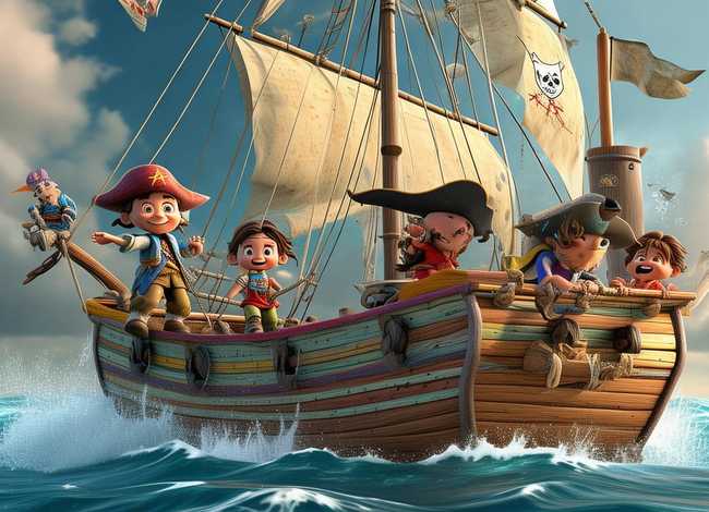 儿童海盗故事视频版；海盗的故事视频