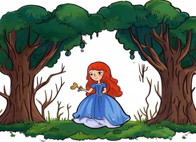 英语童话故事英文版简笔画，英语简笔画童话故事