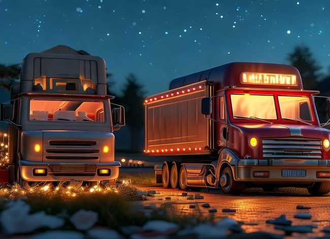 小货车的故事睡前阅读、大货车的睡前故事