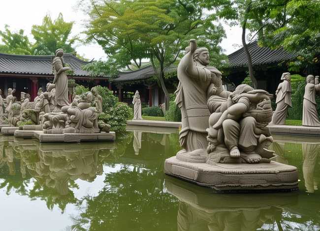 二十四孝图文故事；二十四孝图文故事书