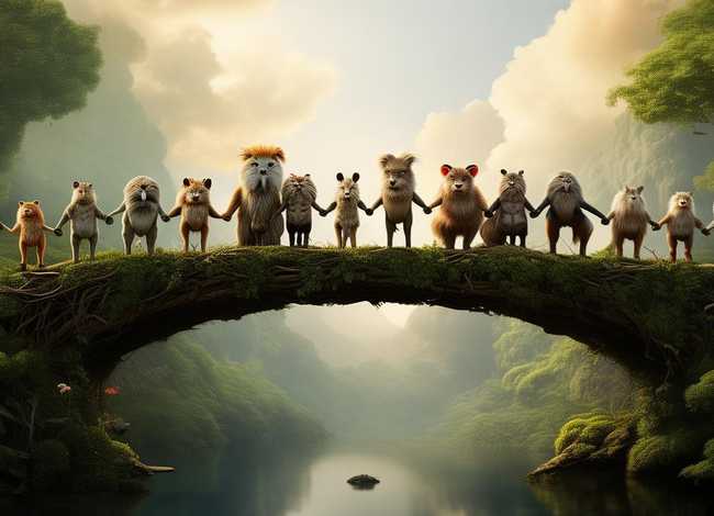 小故事团结、小故事团结桥的故事内容