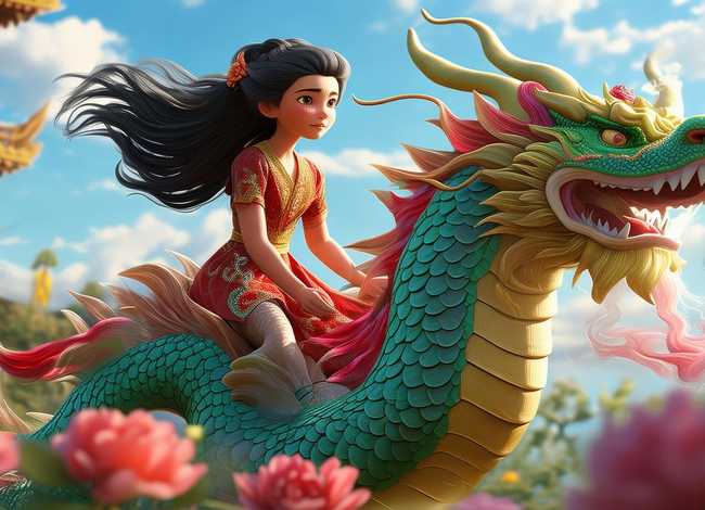 中国经典童话故事绘画图片（中国经典童话人物图片）