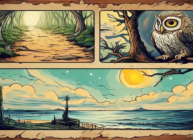 哲理漫画手绘故事（哲理漫画手绘故事作品）