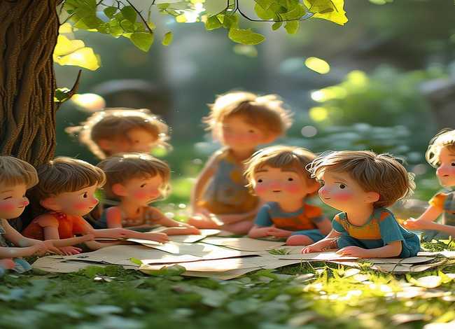 儿童古诗自创、幼儿自创古诗