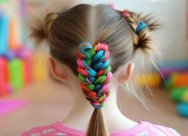 儿童编发 心形，儿童编发 心形编织教程