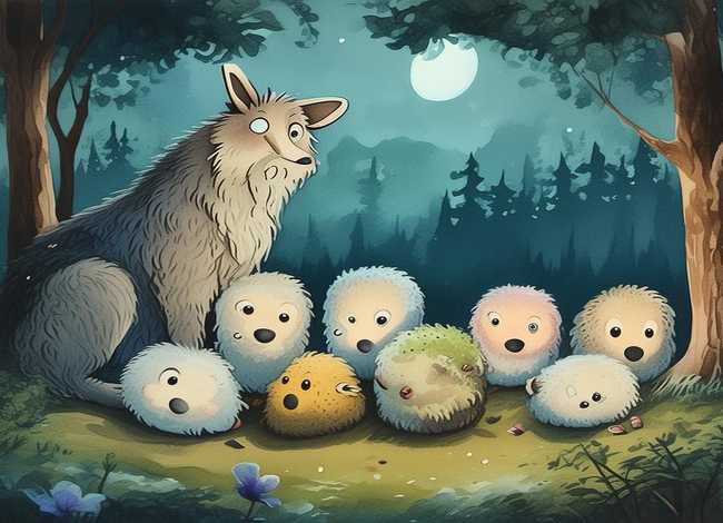 故事大全 睡前故事狼、故事大全 睡前故事狼和七只小羊