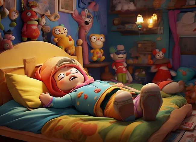 儿童睡觉的文案有趣幽默；儿童睡觉的文案有趣幽默图片