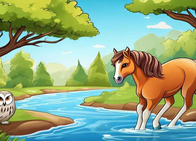 十大经典儿童寓言故事小马过河，20个经典寓言故事小马过河