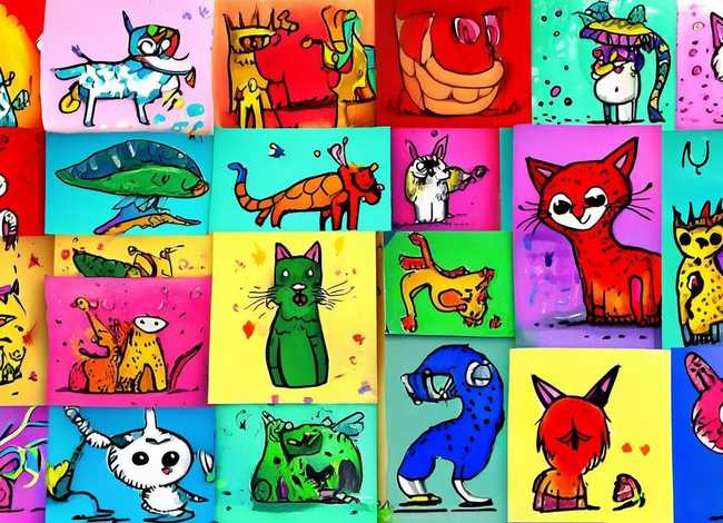 儿童手绘画图片大全、儿童手绘画图片大全动物简笔画