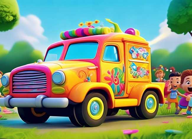 儿童卡车动画视频 - 儿童卡车动画片