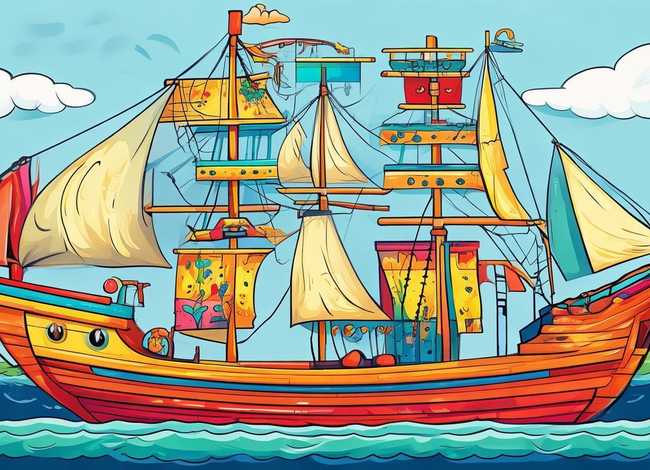 轮船结构介绍图儿童、轮船结构介绍图儿童画