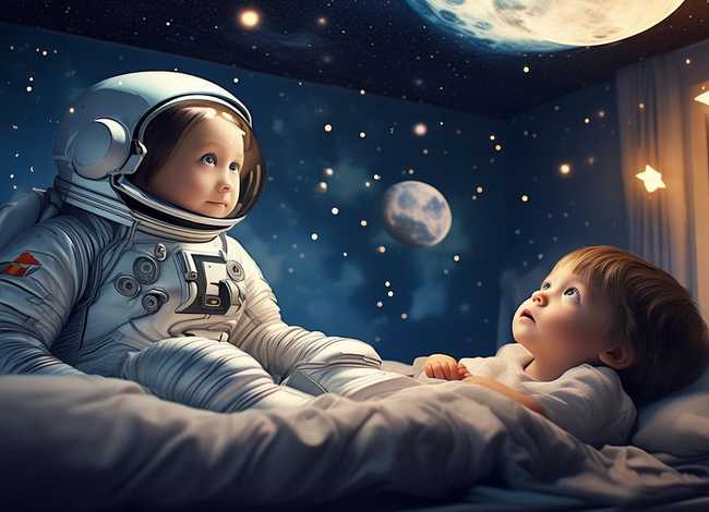 儿童睡前故事宇航员的故事；关于宇航员的睡前故事