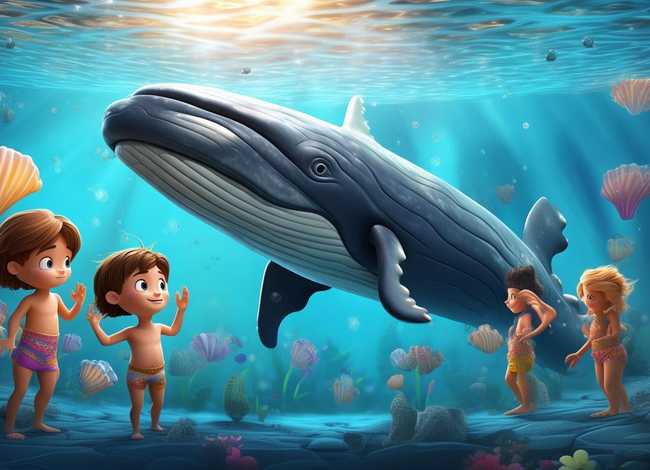 鲸鱼儿童故事 - 关于鲸鱼的幼儿故事 鲸鱼儿童故事 - 关于鲸鱼的幼儿故事