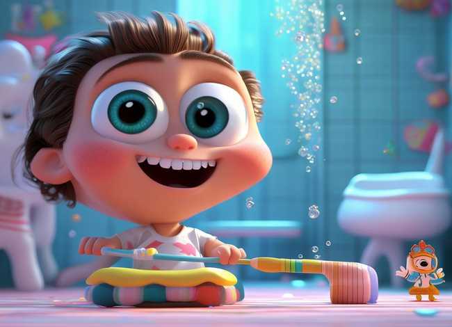 故事刷牙故事 - 刷牙齿的故事