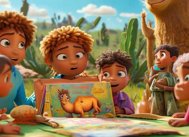 骆驼的故事儿童版;关于骆驼的幼儿故事绘本 骆驼的故事儿童版;关于骆驼的幼儿故事绘本