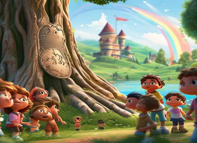 儿童故事表现完整的情节 - 儿童故事中的故事完整版