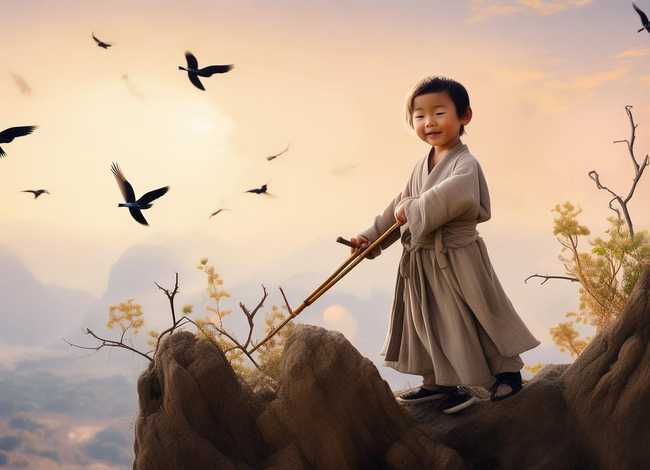 李白的故事儿童配乐，适合李白古诗配乐的背景音乐