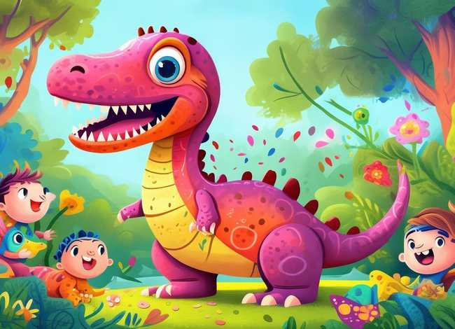 恐龙儿童故事3-6岁 0-3岁恐龙故事