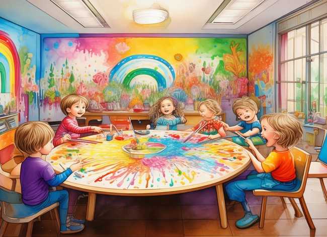 水彩故事幼儿园（幼儿园湿水彩故事）