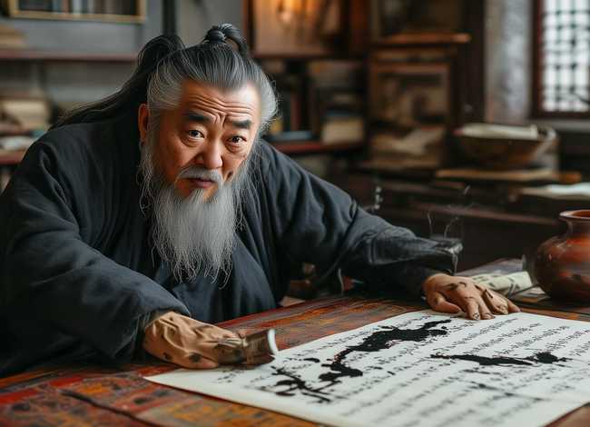 王羲之吃墨水故事；王羲之吃墨水故事起因