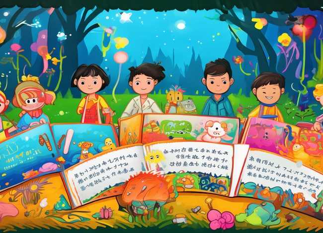 儿童故事带拼音图片；带拼音的儿童故事图片