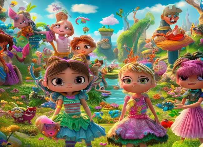 女生儿童动画故事，女生儿童动画片大全
