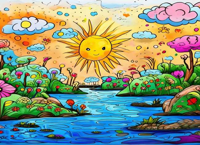 36岁儿童画画大全简单漂亮 - 36岁儿童画画大全简单漂亮图片