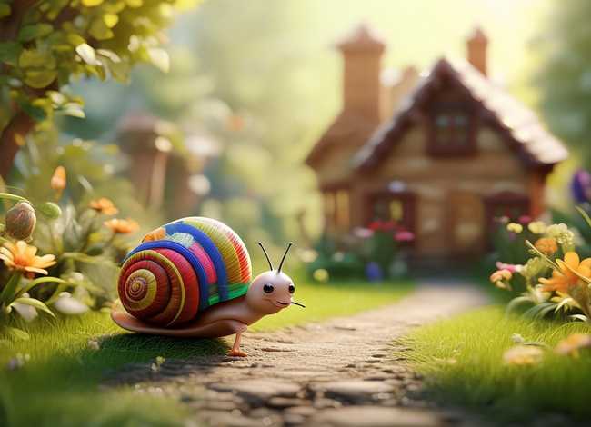 儿童故事小蜗牛上学；小蜗牛上幼儿园的故事