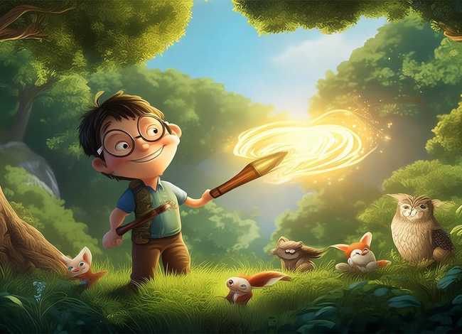 神笔马良绘本故事配图 神笔马良绘本故事配图怎么画