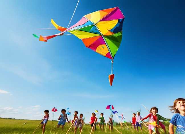 儿童风筝简笔画（儿童风筝简笔画彩色）