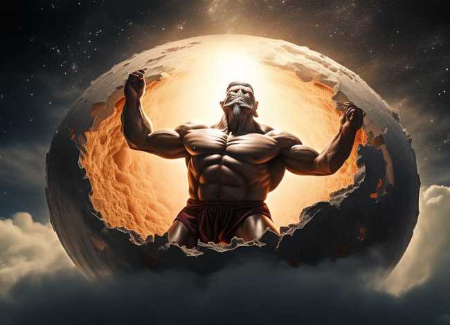 盘古故事、盘古故事的起因经过结果