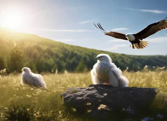 老鹰的幼儿故事 - 老鹰的幼儿故事大全