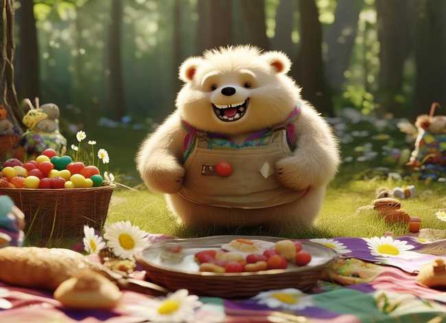 小班故事小熊请客故事内容；小班故事小熊请客故事内容怎么写