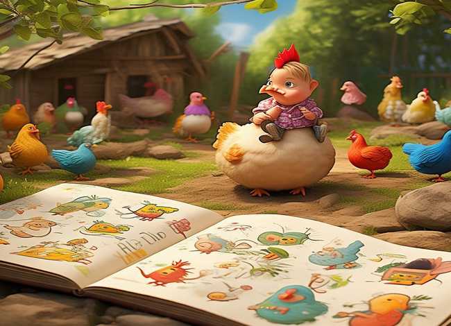 关于鸡的故事儿童读物，关于鸡的故事幼儿