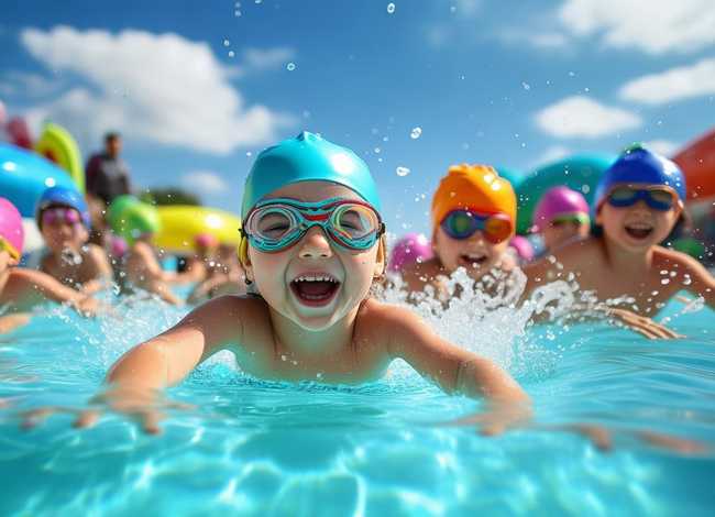 儿童游泳的文案 儿童游泳的文案朋友圈简短句子