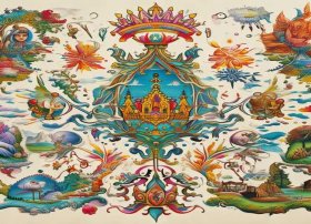儿童画王尔德童话思维导图、王尔德童话导图梳理