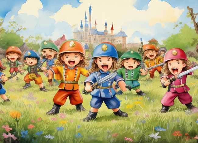 儿童战争故事大全、关于战争的幼儿故事