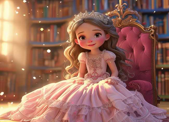 儿童绘本故事大全我是小公主 我是小公主的图片大全