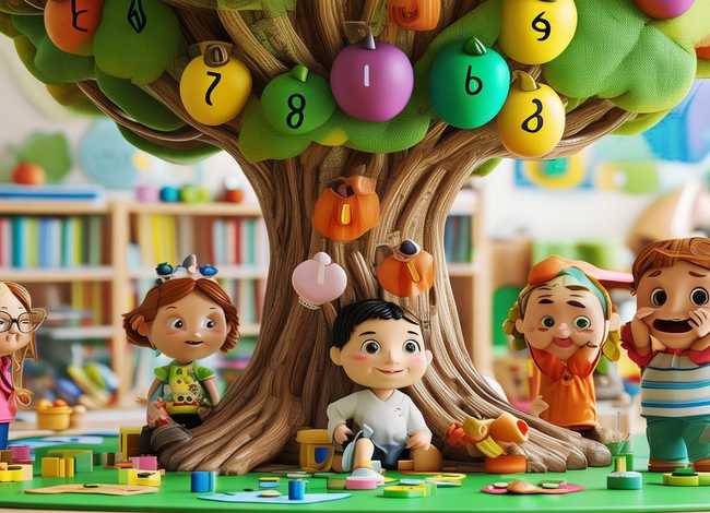 儿童数学小故事1-8岁听的 - 简单的幼儿数学小故事