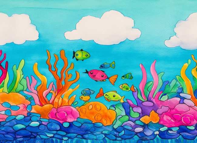 儿童画水粉作品；儿童水粉画一等奖作品