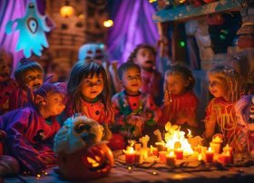 万圣节的幼儿故事，万圣节的幼儿故事视频