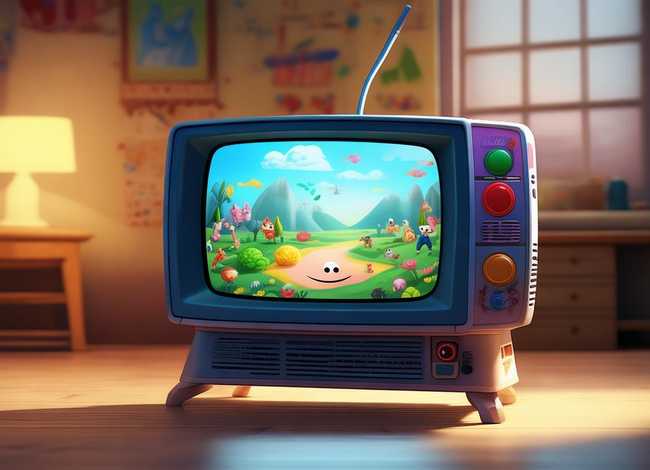 儿童电视机故事图片 - 关于电视机的儿童故事 儿童电视机故事图片 - 关于电视机的儿童故事