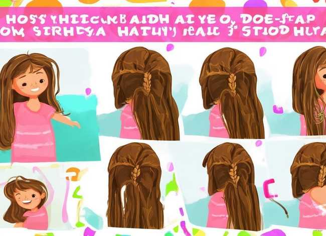 儿童麻花辫教程，儿童麻花辫教程图解步骤