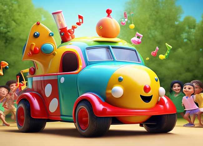 儿童音乐故事车，有关车子的儿童音乐