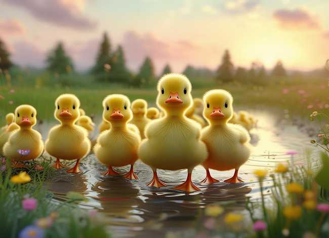 关于鸭子的幼儿故事（关于小鸭子的幼儿故事）