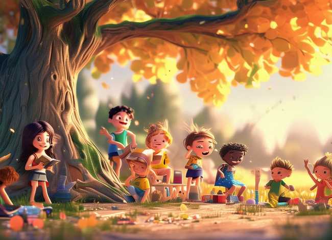 儿童角色故事（6个角色的幼儿故事）