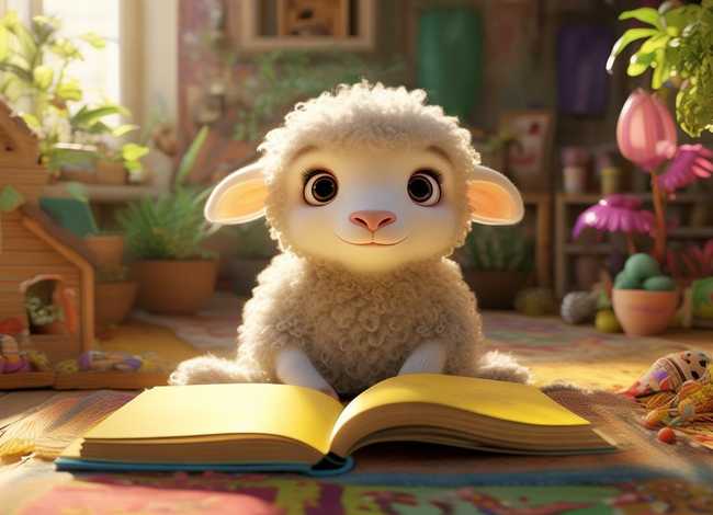 儿童绘本故事小羊雪莉 - 小羊雪梨绘本故事