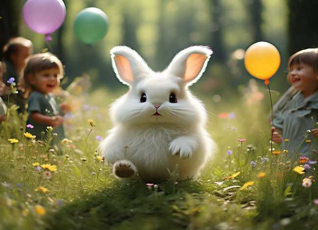 故事36岁儿童小白兔、3至6岁简短小故事小白兔